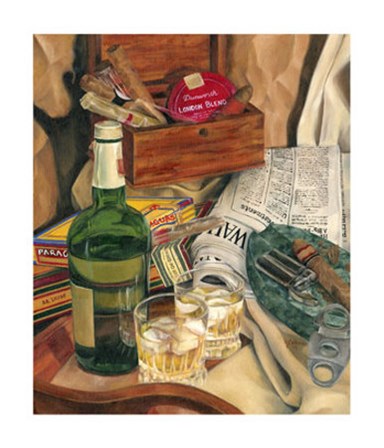 Jennifer&#39;s Scotch Indulgences II by Jennifer Goldberger art print