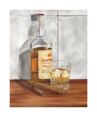 Scotch on the Rocks II by Jennifer Goldberger art print