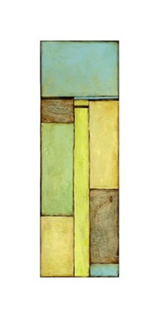 Stained Glass Window V by Jennifer Goldberger art print