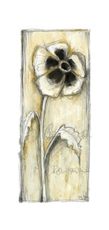 Elongated Kinetic Blooms I by Jennifer Goldberger art print