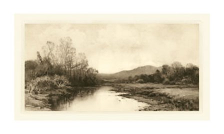 Tranquil Riverscape II art print