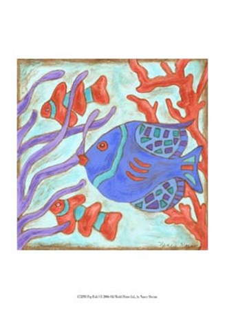 Pop Fish I by Nancy Slocum art print