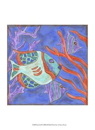 Pop Fish II by Nancy Slocum art print