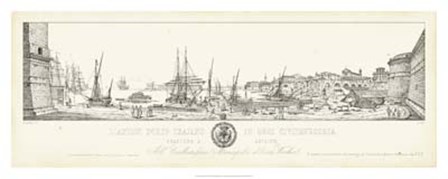 Antique Seaport II by Antonio Aquaroni art print