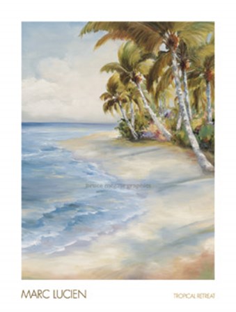 Tropical Retreat by Marc Lucien art print