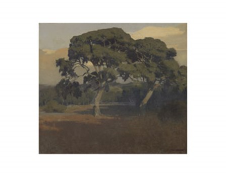 The Oaks by Fred Mathews art print