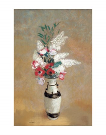 Vase of Flowers, ca. 1912-14 by Odilon Redon art print