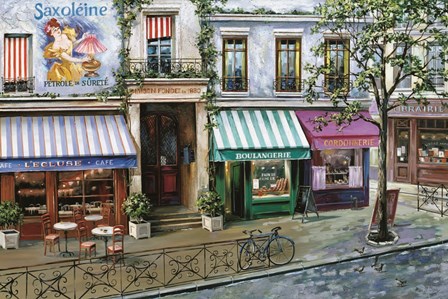 Rue Des Maisons by Mark St. John art print