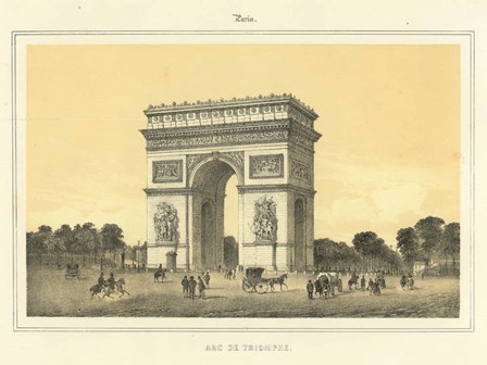 Arc De Triomphe art print