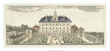 Palace Garden by Erich Dahlbergh art print