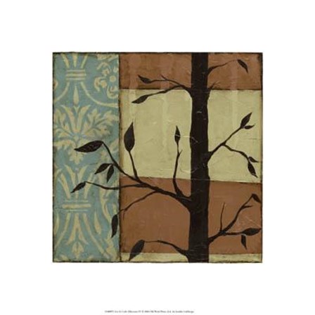 Arts Crafts Silhouette IV by Jennifer Goldberger art print