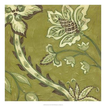 Pistachio Paisley II by Chariklia Zarris art print