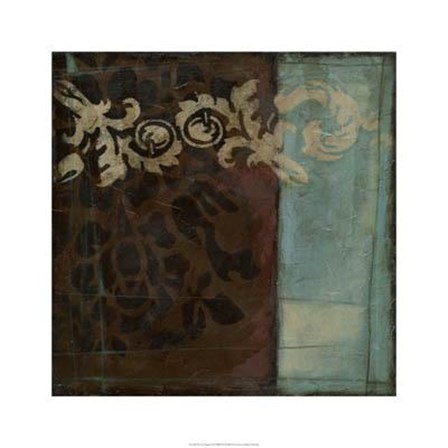 Damask Tapestry I by Jennifer Goldberger art print