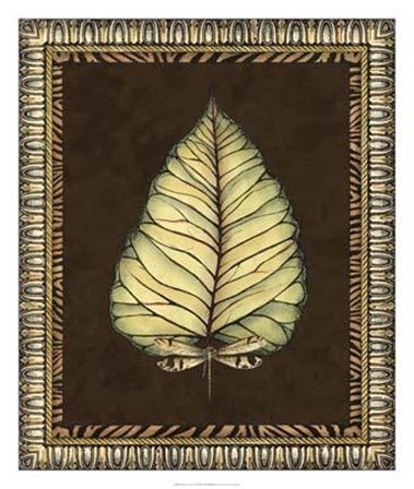 Safari Leaves I art print