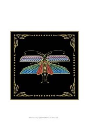 Cloisonne Dragonfly art print