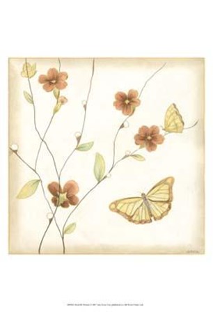Butterfly Branch by June Erica Vess art print