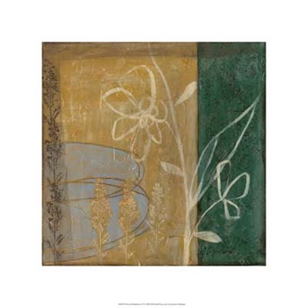 Pressed Wildflowers IV by Jennifer Goldberger art print