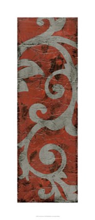 Cinnabar &amp; Stone I by Jennifer Goldberger art print