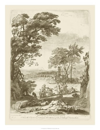 Pastoral View I by Claude Lorrain art print