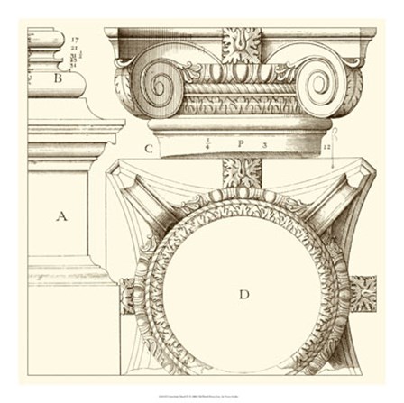 Corinthian Detail IV by Vision Studio art print