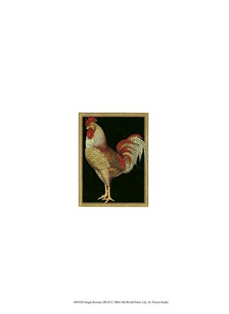 Single Rooster (IP) II art print