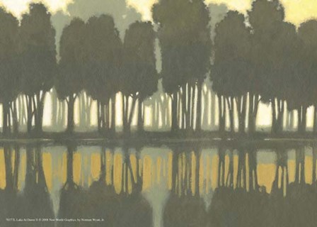 Lake at Dawn II by Norman Wyatt Jr. art print