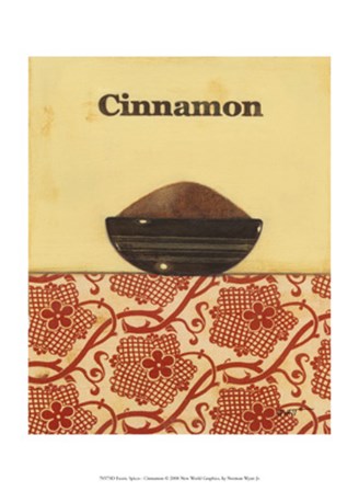 Exotic Spices - Cinnamon by Norman Wyatt Jr. art print