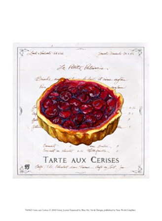 Tarte aux Cerises by Ginny Joyner art print