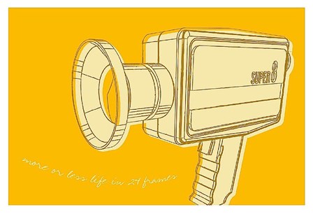 Lunastrella Super 8 by John W. Golden art print