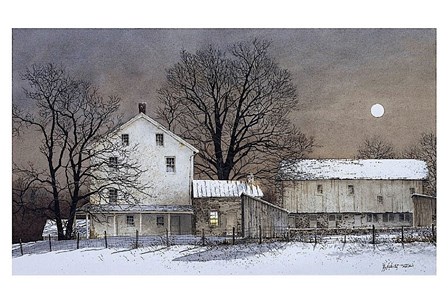 Full Moon by Ray Hendershot art print