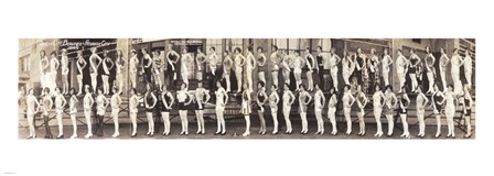 Inner City Beauties, Atlantic City 1926 art print