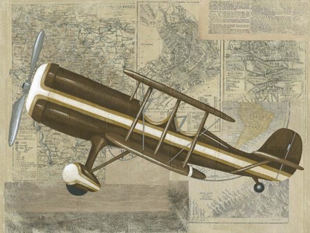 Tour by Plane I by Chariklia Zarris art print