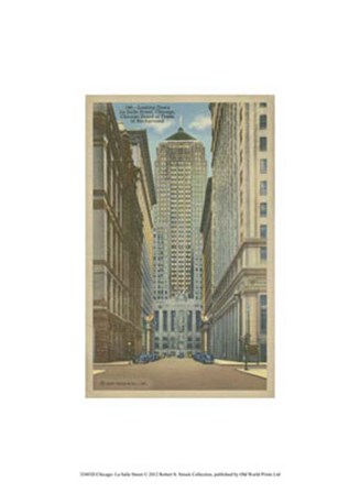 Chicago- La Salle Street art print