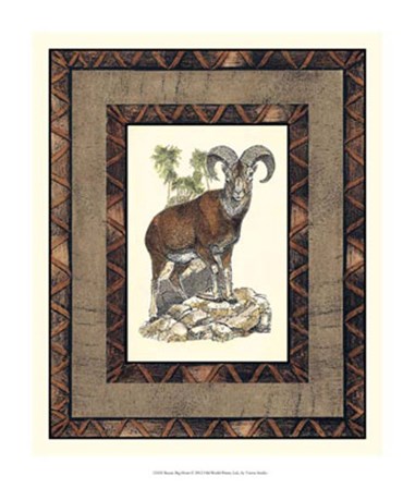 Rustic Big Horn by Vision Studio art print