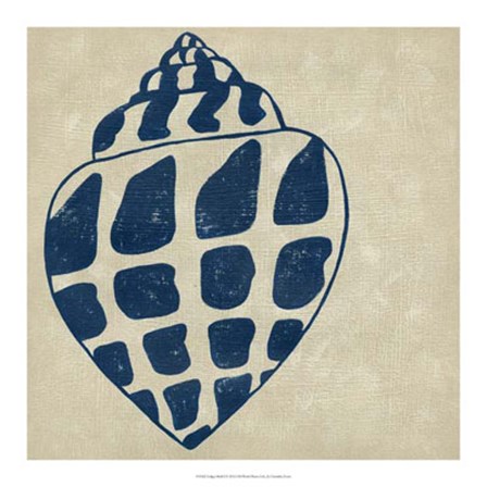 Indigo Shell I by Chariklia Zarris art print