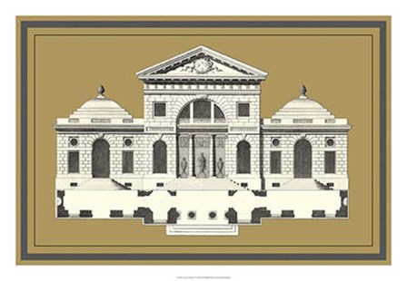 Grand Facade II by Jean F. De Neufforge art print