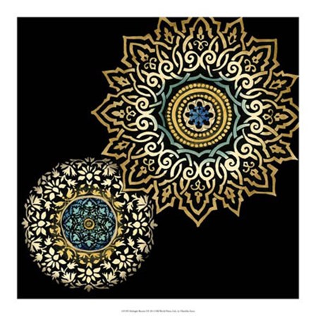 Midnight Rosette I by Chariklia Zarris art print