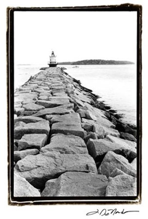 Spring Point Light, Maine II by Laura Denardo art print