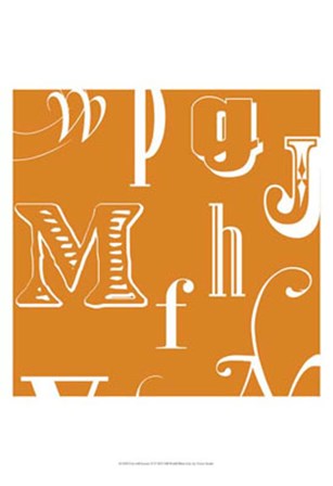 Fun With Letters II by Vision Studio art print