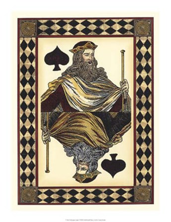 Harlequin Cards I by Vision Studio art print