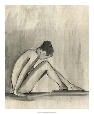 Sumi-e Figure III by Ethan Harper art print