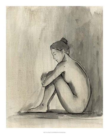 Sumi-e Figure IV by Ethan Harper art print