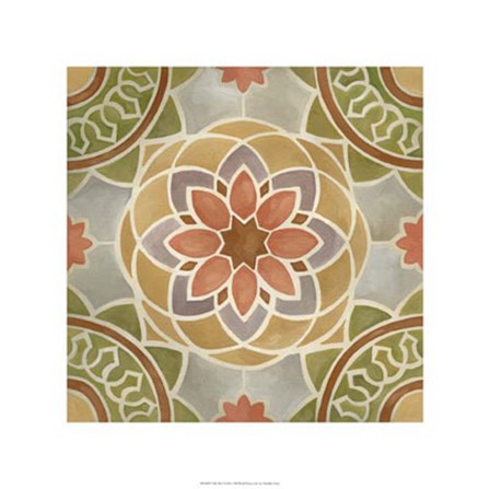 Villa Tile I by Chariklia Zarris art print