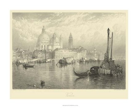 Vintage Venice by Alan Foster art print