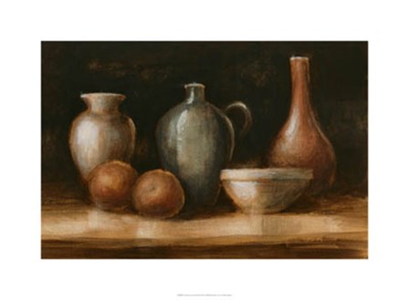 Earthenware &amp; Fruit II by Ethan Harper art print