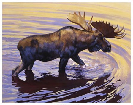 Alaskan Gold by Julie Chapman art print