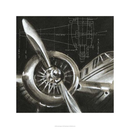 Aerial Navigation I by Ethan Harper art print