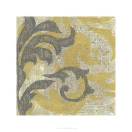 Decorative Twill II by Jennifer Goldberger art print