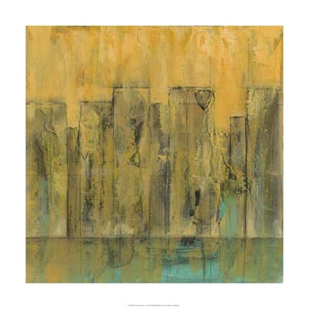 City by the Sea I by Jennifer Goldberger art print