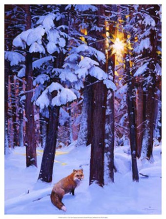 Cold Fire by Julie Chapman art print